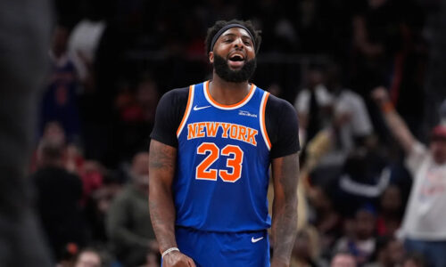 Knicks without key backup Mitchell Robinson in Game 2 because of an illness