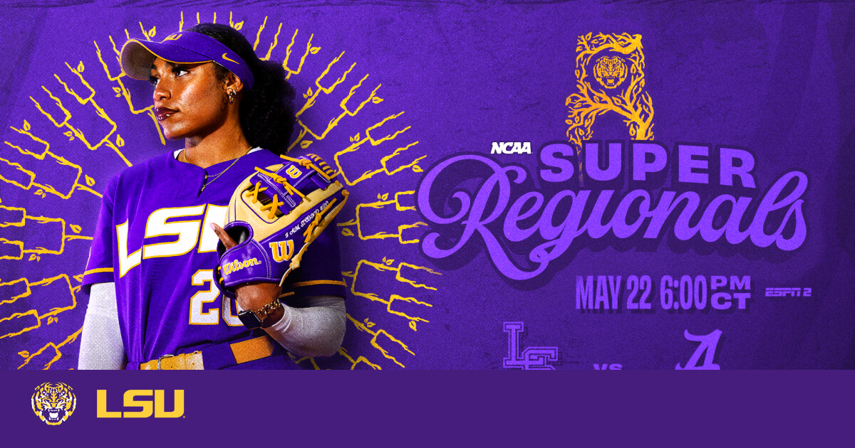 LSU Faces Alabama in Tuscaloosa Super Regional – LSU