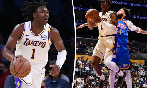 Lakers’ Adou Thiero’s postseason opportunity is an audition for next year