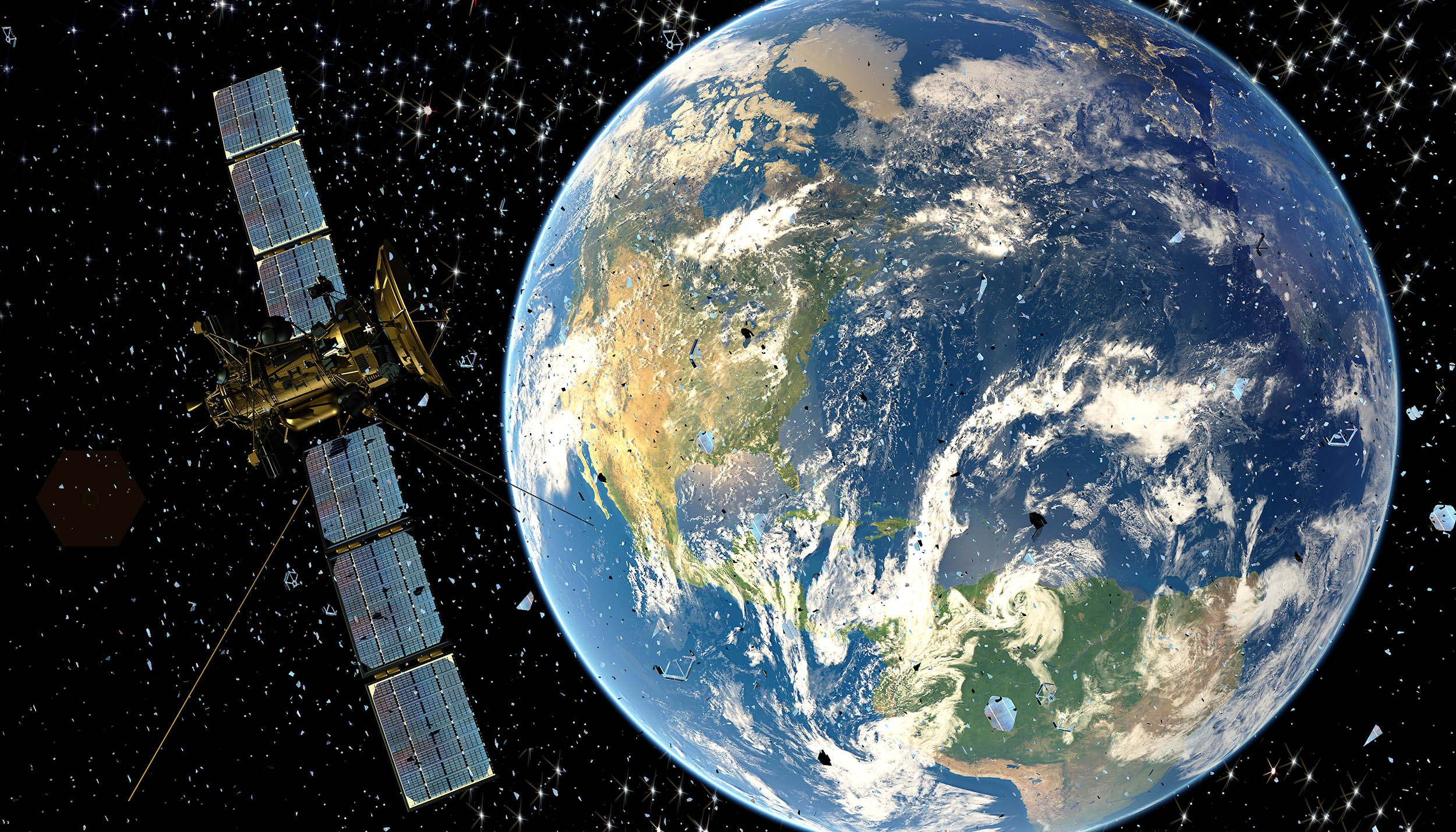 Low-Earth orbit is a "house of cards" just 2.8 days from disaster