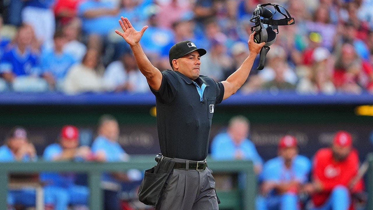 MLB ump’s blown strike call overturned by ABS leaves announcer stunned: ‘Yikes’