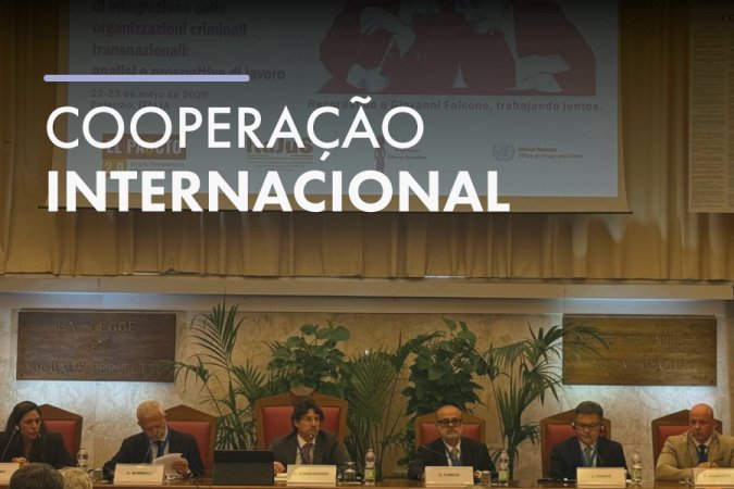 Ministério Público do Paraná destaca cooperação internacional contra o crime organizado em evento na Itália