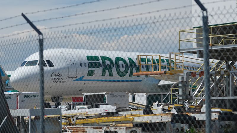 Man hit by Frontier Airlines plane taking off at Denver airport intended to kill himself, officials say