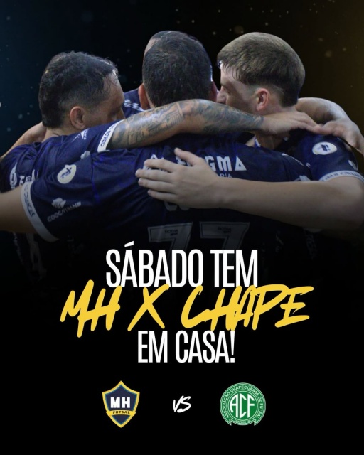 Maravilha Futsal recebe Chapecoense pela Copa Santa Catarina neste sábado (16) | WH3 – Sistema 103 – Rádio Raio de Luz – Rádio Lider