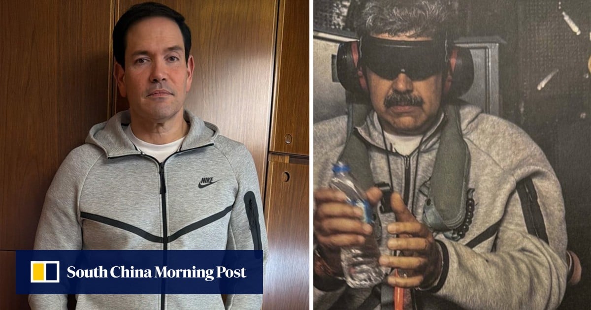 Marco Rubio dons ‘Maduro look’ as he heads to China, sparking internet frenzy