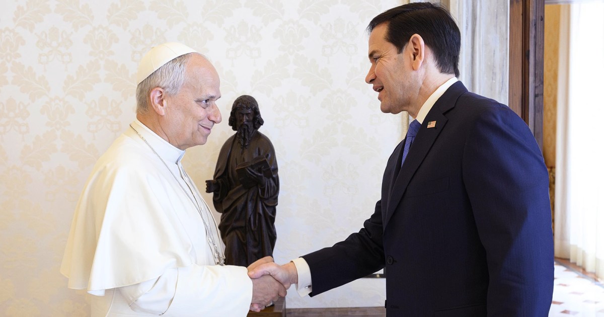 Marco Rubio’s meeting with Pope Leo was as awkward as one might expect