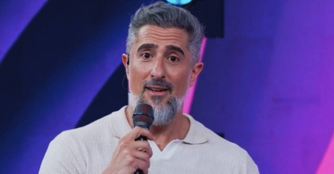 Marcos Mion faz desabafo e acusações diante de audiência do ‘Caldeirão’