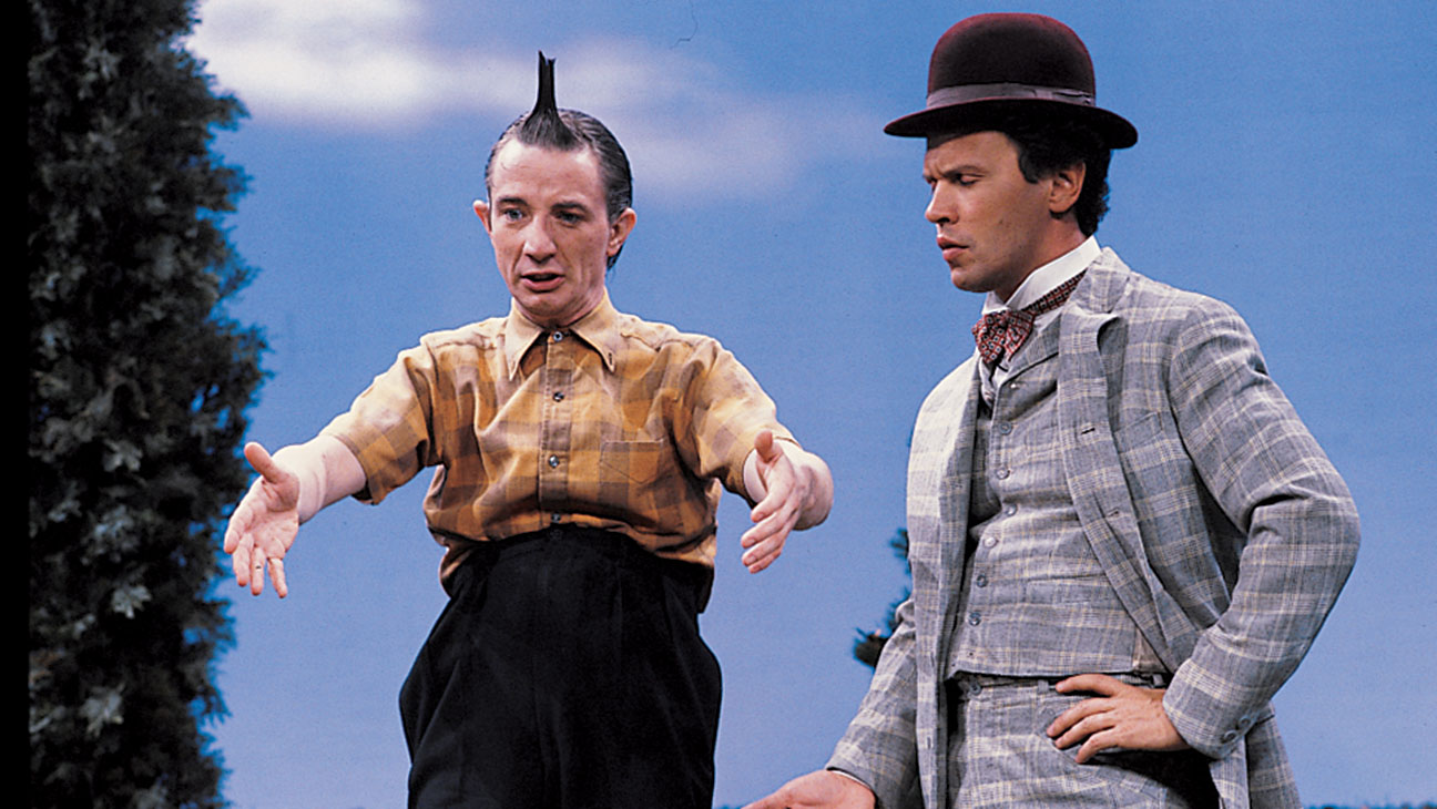 Martin Short and Billy Crystal performing together