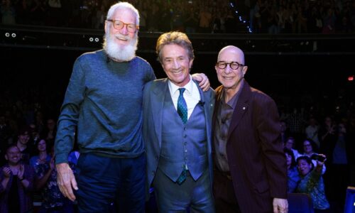 Martin Short Performs Raunchy Tune at David Letterman’s Netflix Event