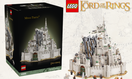 Massive 8,278-piece LEGO 11377 Minas Tirith model is the biggest LOTR set ever