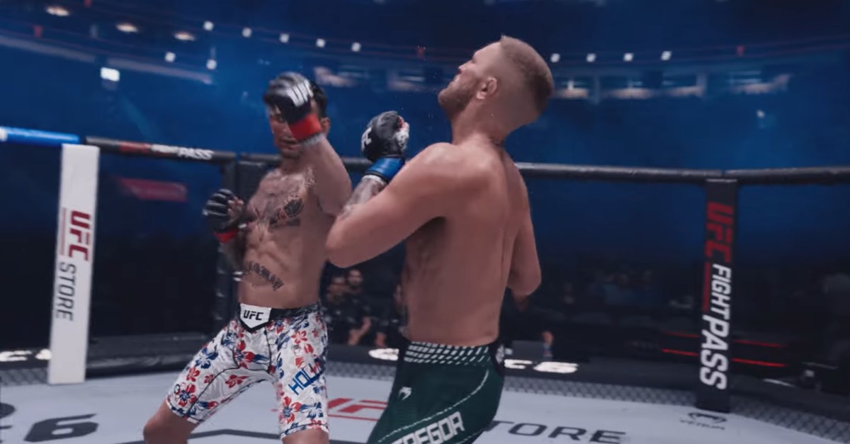 Max Holloway knocks out Conor McGregor in UFC 6 video game reveal trailer