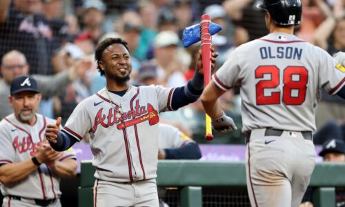 Michael Harris hits cleanup and will play CF against Dodgers