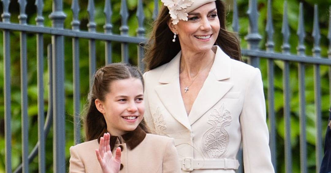 Mini-me? Princesa Charlotte e a elegância herdada de Kate Middleton