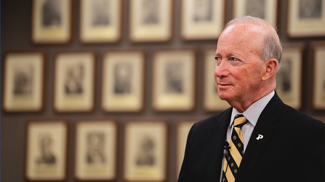 Mitch Daniels returning to top spot at Purdue on interim basis after president’s departure
