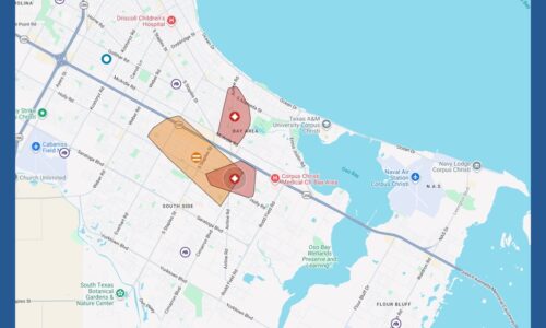 More than 3,000 residents without power across Corpus Christi, AEP outage map shows