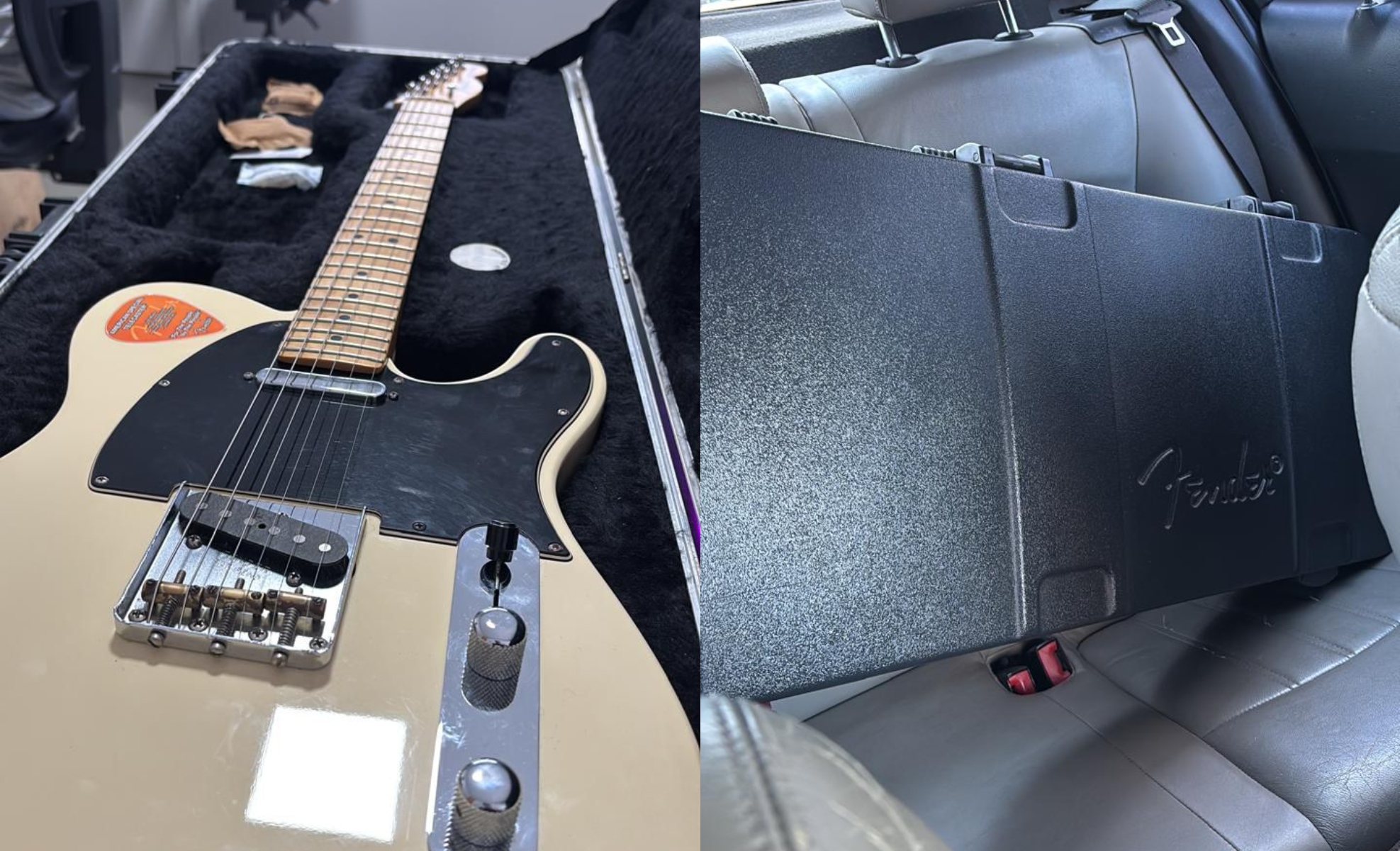Músico busca ajuda para localizar guitarra Fender furtada em Cascavel
