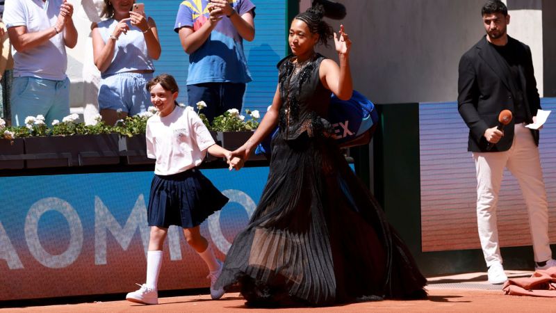 Naomi Osaka dazzles with eye-catching ‘Eiffel Tower’ inspired outfit to kick off French Open campaign