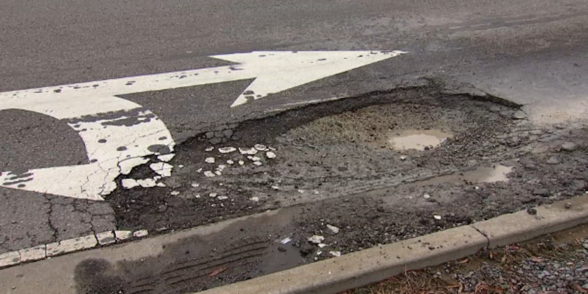 Nashville drivers may encounter potholes in the coming days as rainy weather moves in