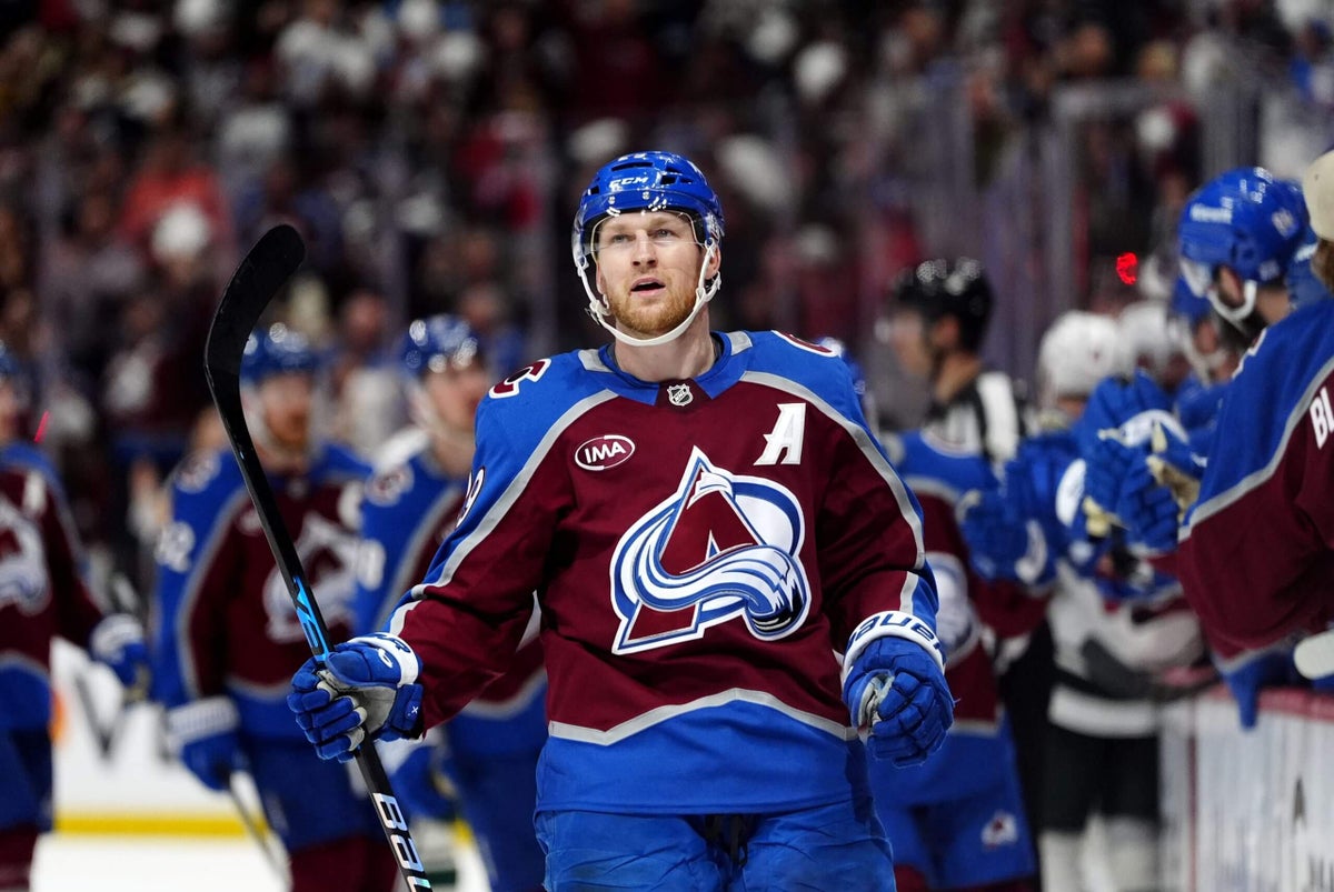 Nathan MacKinnon has been at his best in these playoffs: All business — right down to the flippers