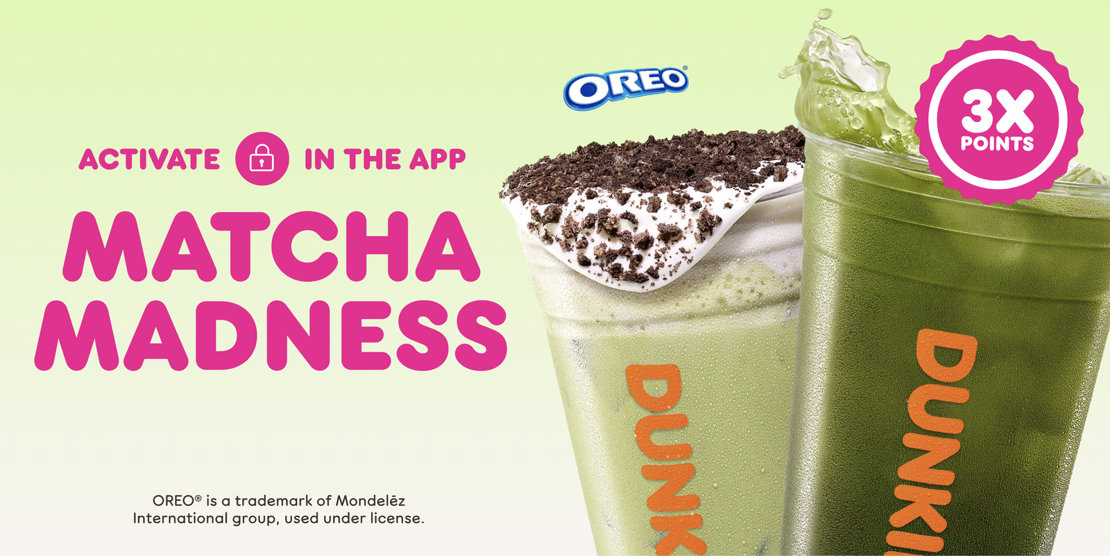 Dunkin' National Matcha Day