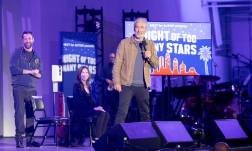 Noah Wyle Does a Physical at Hollywood Bowl as Part of Netflix Show