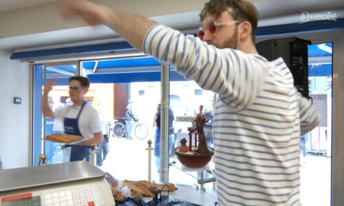 Noirmoutier : DJ Baguette fait danser les clients de la boulangerie