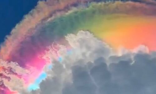 O que é a ‘nuvem arco-íris’ vista na Indonésia? Entenda a iridescência