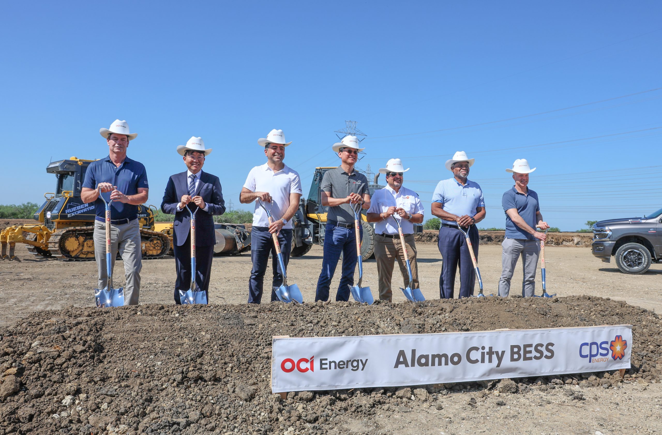 OCI ENERGY AND CPS ENERGY BREAK GROUND ON ALAMO CITY BATTERY ENERGY STORAGE PROJECT