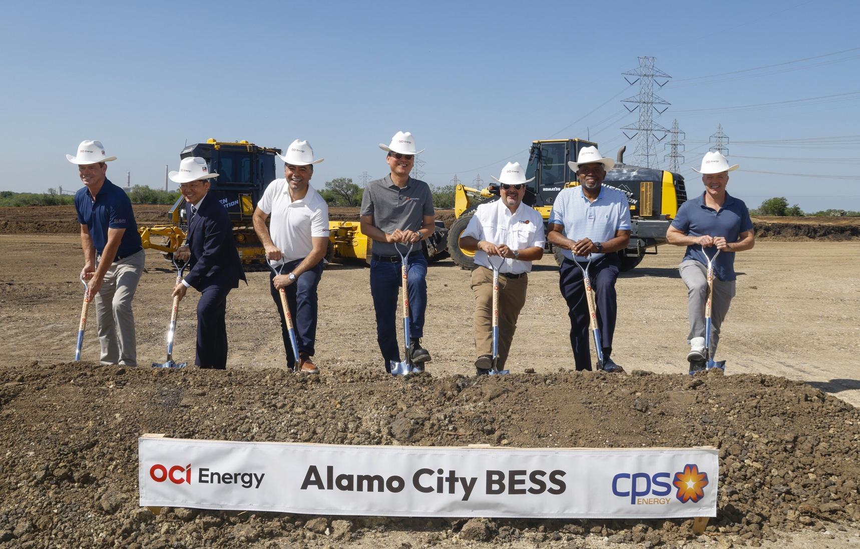 OCI Holdings breaks ground on 480MWh battery storage project in Texas