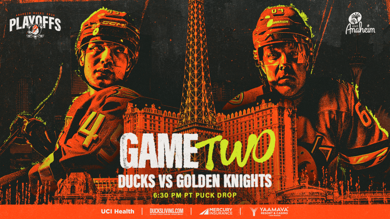 PREVIEW: Ducks Look to Get Back to Even in Game 2