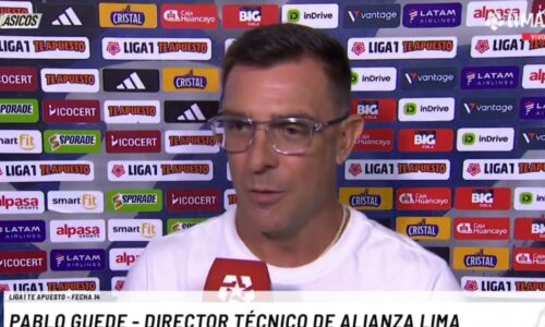 Pablo Guede dejó fuerte mensaje y habló de la reaparición de Paolo Guerrero previo al Alianza Lima vs Sporting Cristal