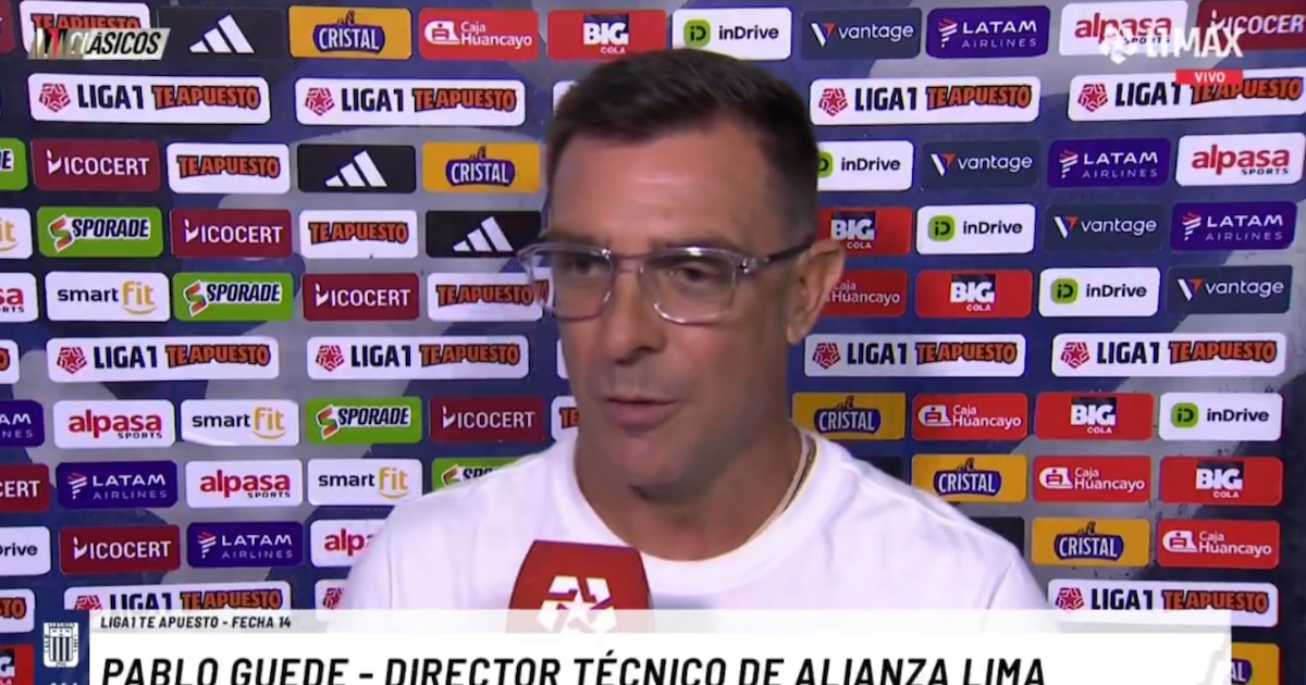 Pablo Guede dejó fuerte mensaje y habló de la reaparición de Paolo Guerrero previo al Alianza Lima vs Sporting Cristal