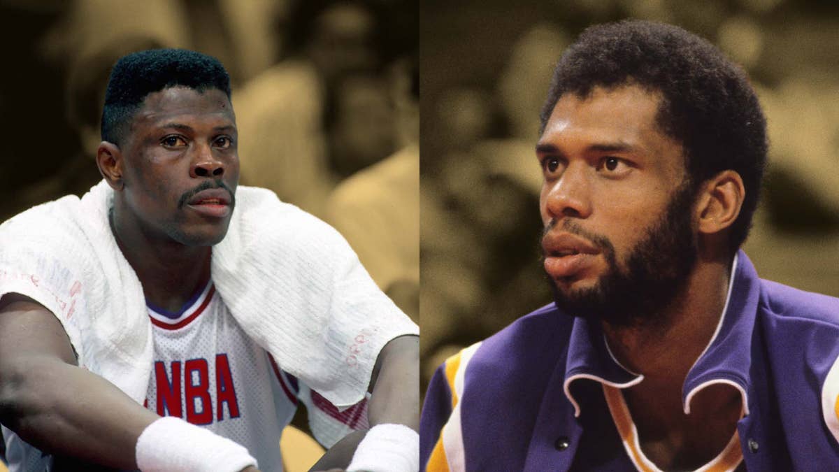 Patrick Ewing recalls how a decision from Rick Pitino made Kareem Abdul-Jabbar school him: “Rick, what did I tell you?”