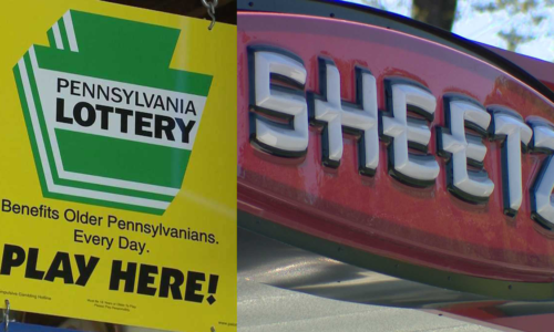 Pennsylvania Lottery winning ticket at Sheetz in South Greensburg