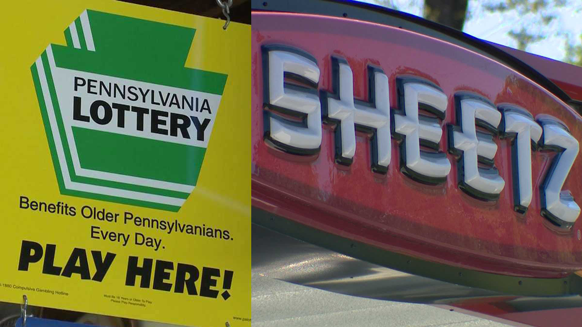 Pennsylvania Lottery winning ticket at Sheetz in South Greensburg