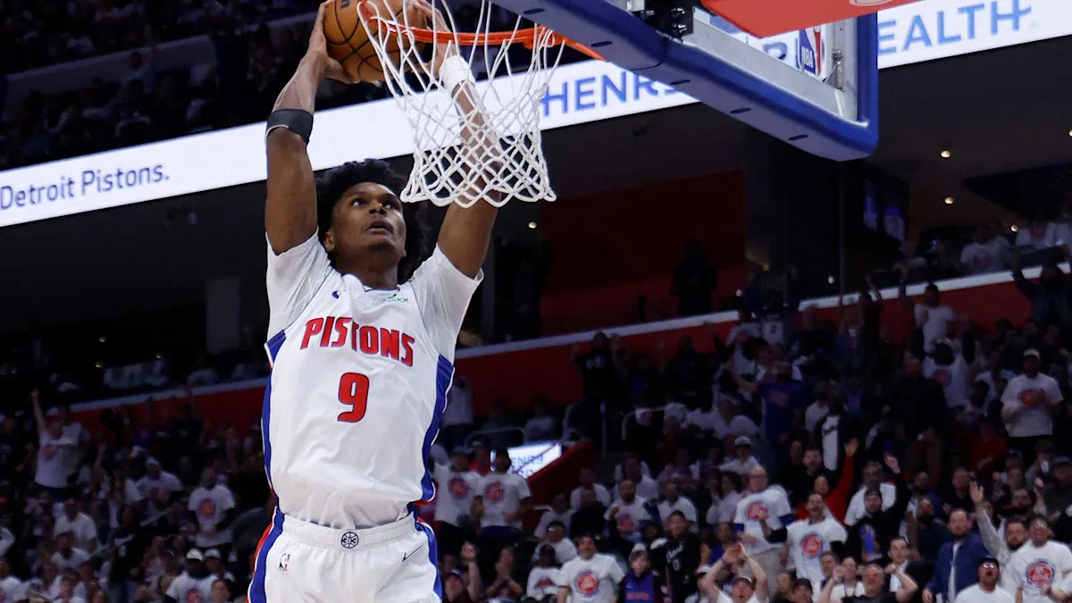 Pistons’ Ausar Thompson gets candid on role of refs vs. Cavs