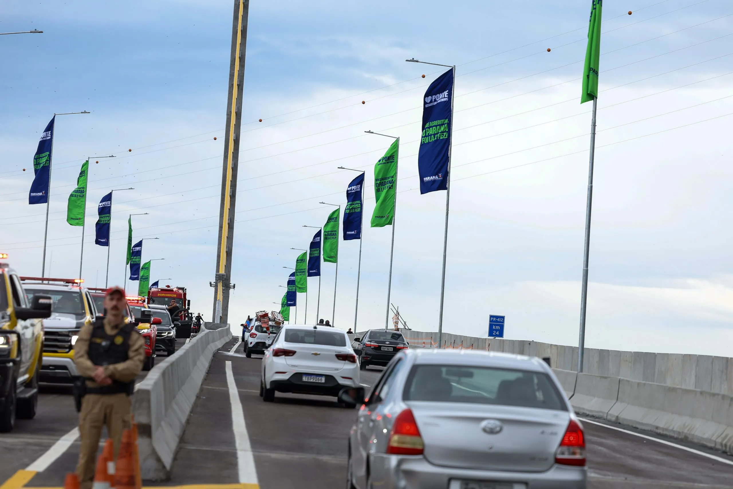 Ponte muda trânsito no litoral e impõe desafios a Matinhos e Guaratuba