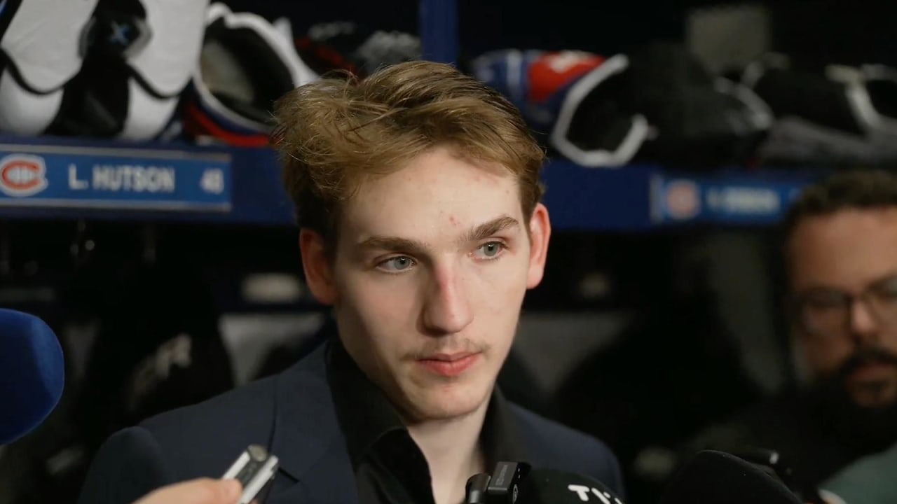 Postgame vs. BUF: Hutson | Montréal Canadiens