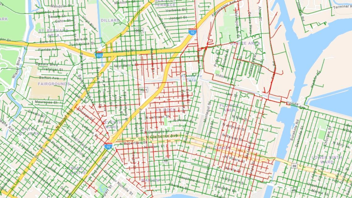 Power restored after more than 10,000 without power in New Orleans