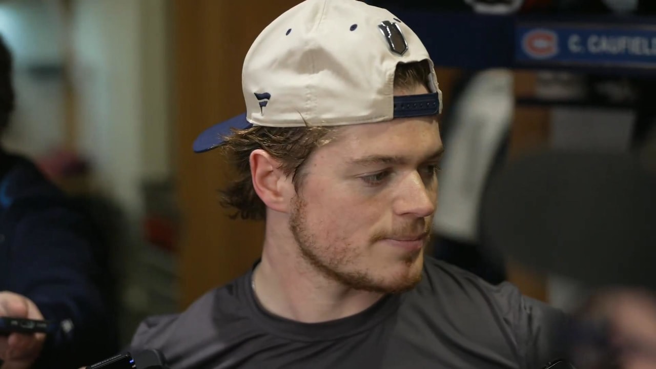 Pregame vs. CAR: Caufield | Montréal Canadiens