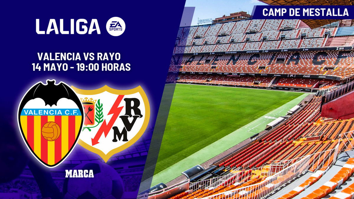 Rayo Vallecano: horario y dónde ver hoy en TV y online el partido de la jornada 36 de LaLiga EA Sports