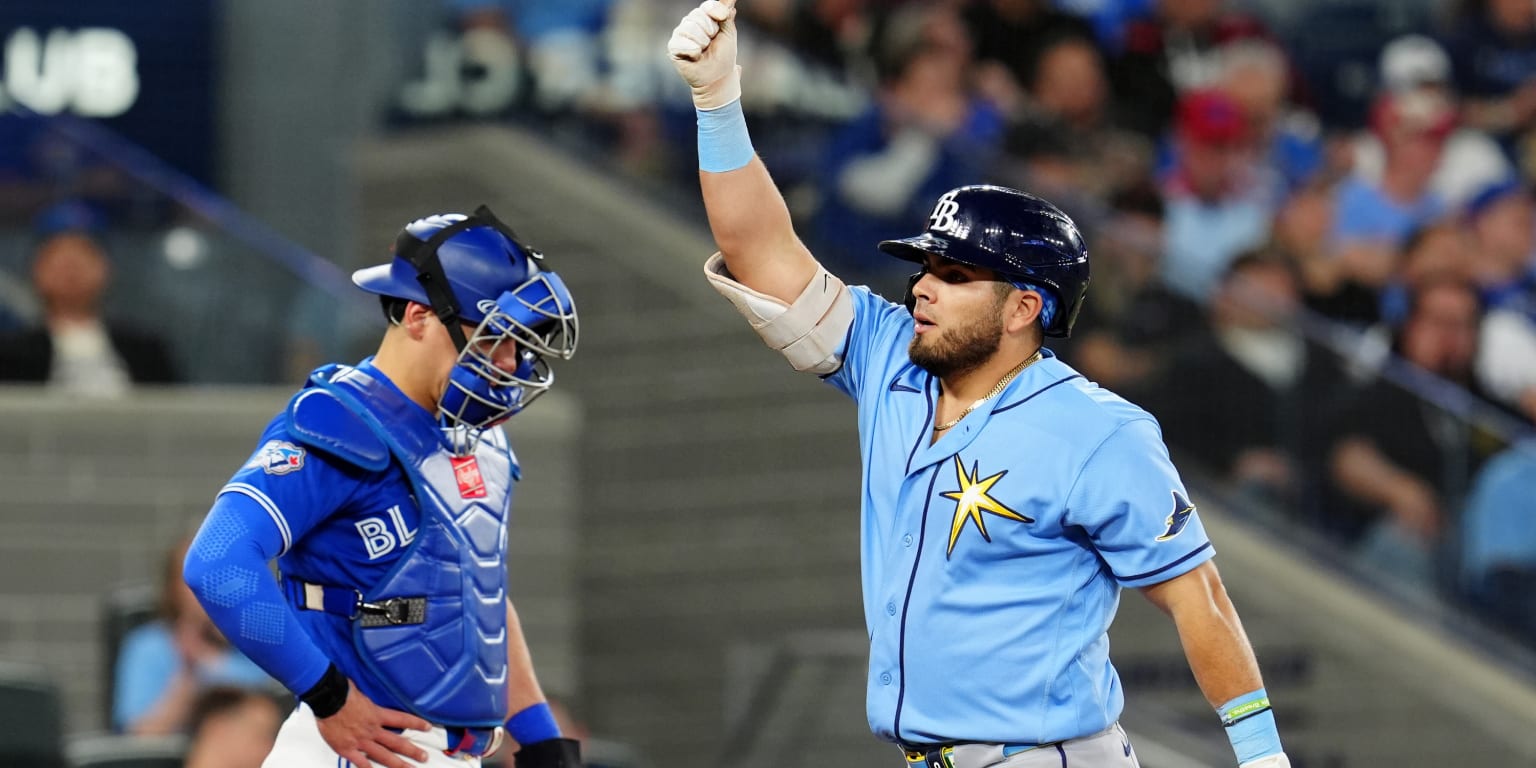 Rays beat Blue Jays, hold AL’s best record after 40 games