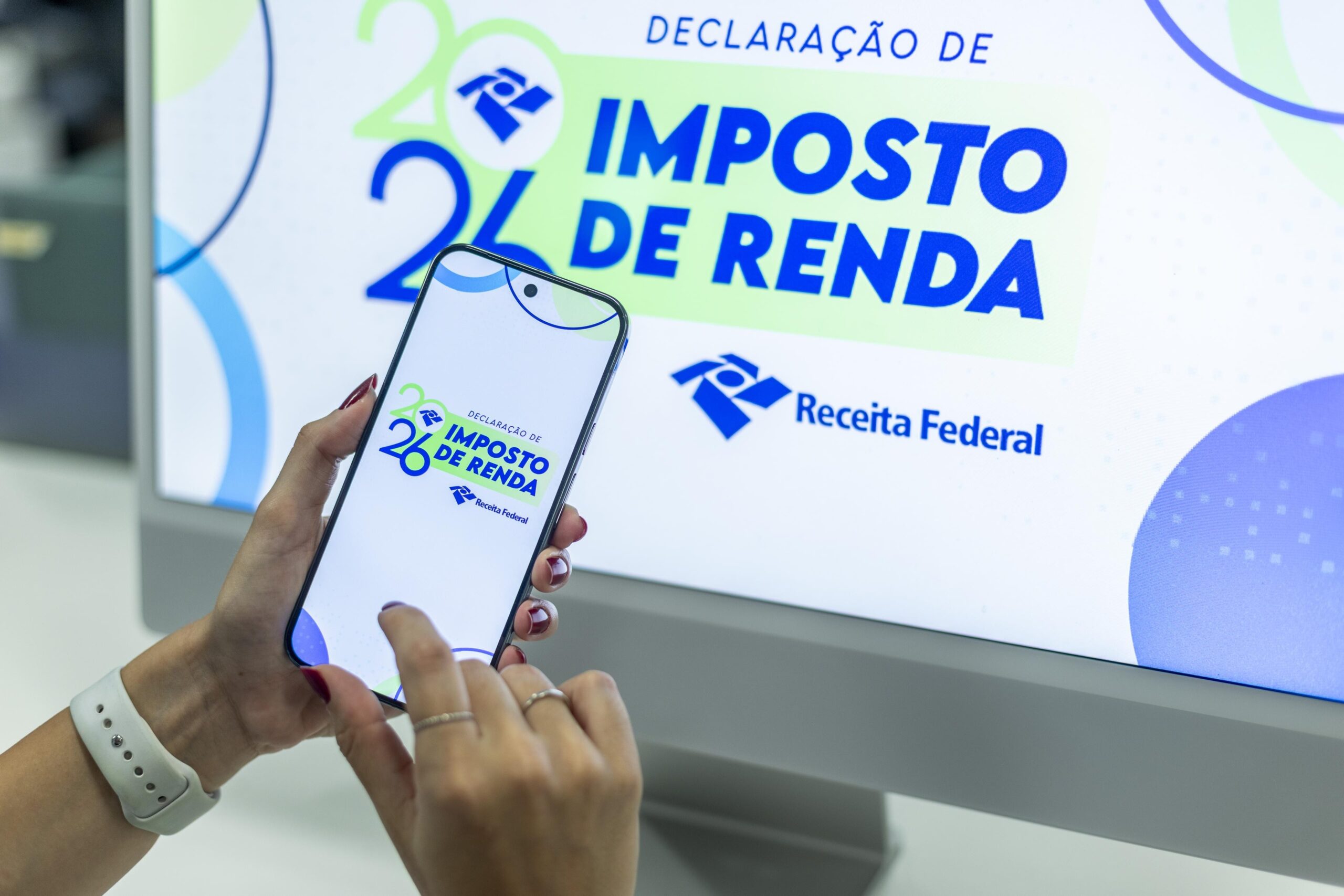 Receita libera consulta ao primeiro lote de restituição do IR 2026 na sexta (22)