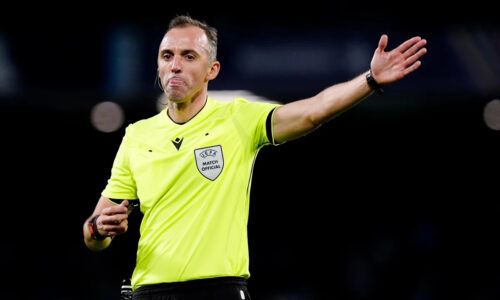 Referee who played role in Vincent Kompany suspension announced for Bayern Munich vs. PSG