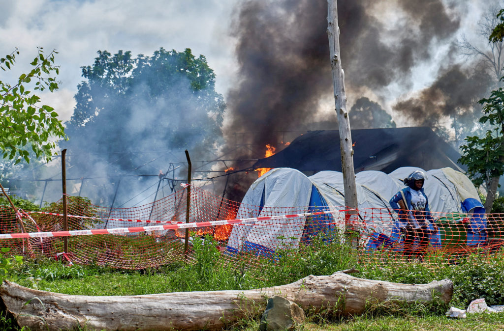Residents burn Ebola treatment center in Congo as anger grows over the outbreak