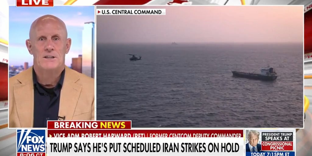 Retired vice admiral on Iran standoff: Trump has 'time on his hands'