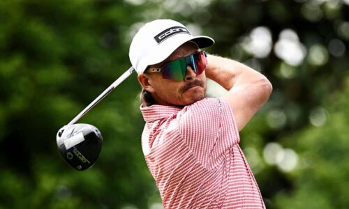 Rickie Fowler fights fever, shoots 63 at Truist Championship