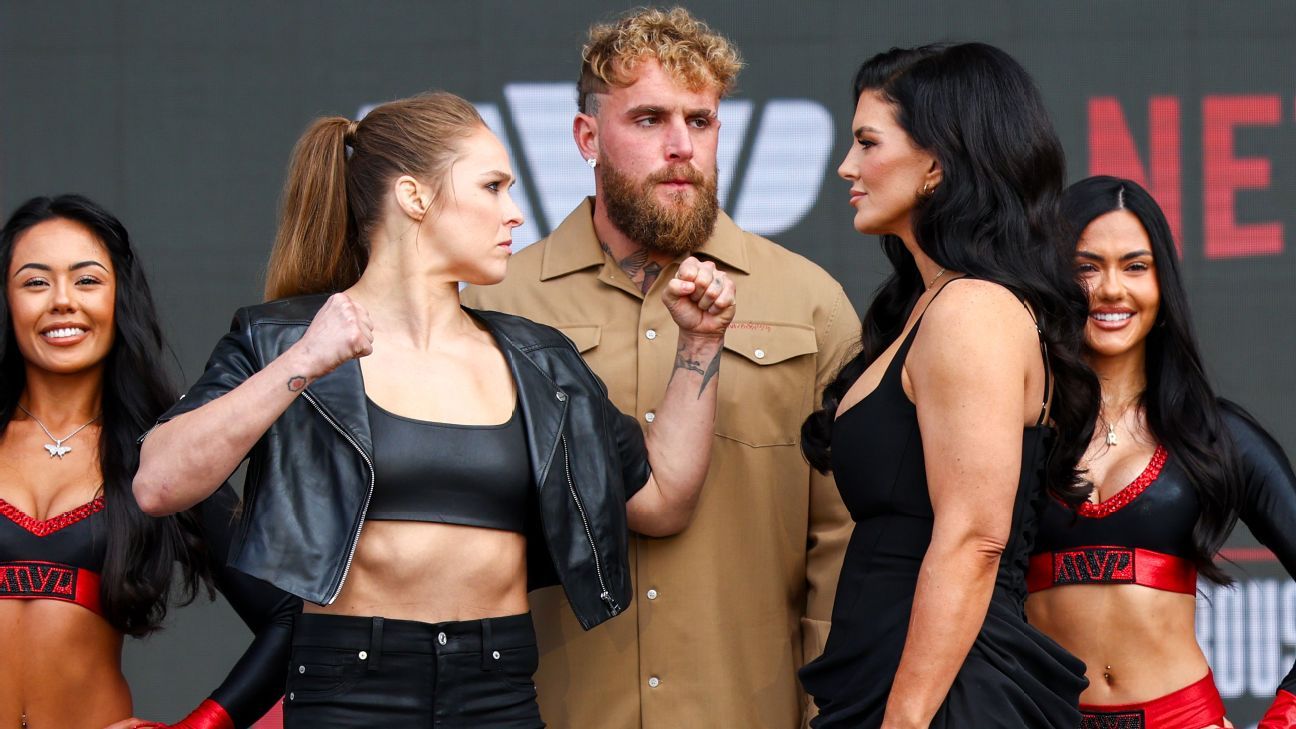 Ronda Rousey vs. Gina Carano: How to watch in UK, TV channel, live stream, start time, date, rules, undercard