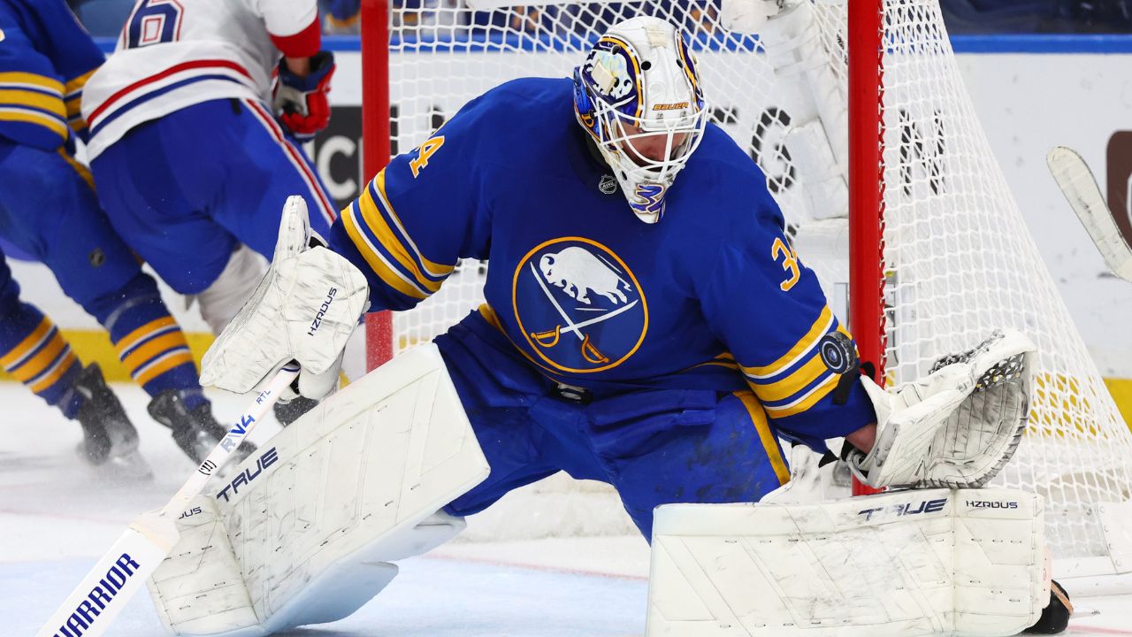 Sabres' Alex Lyon to start Game 6 vs. Canadiens