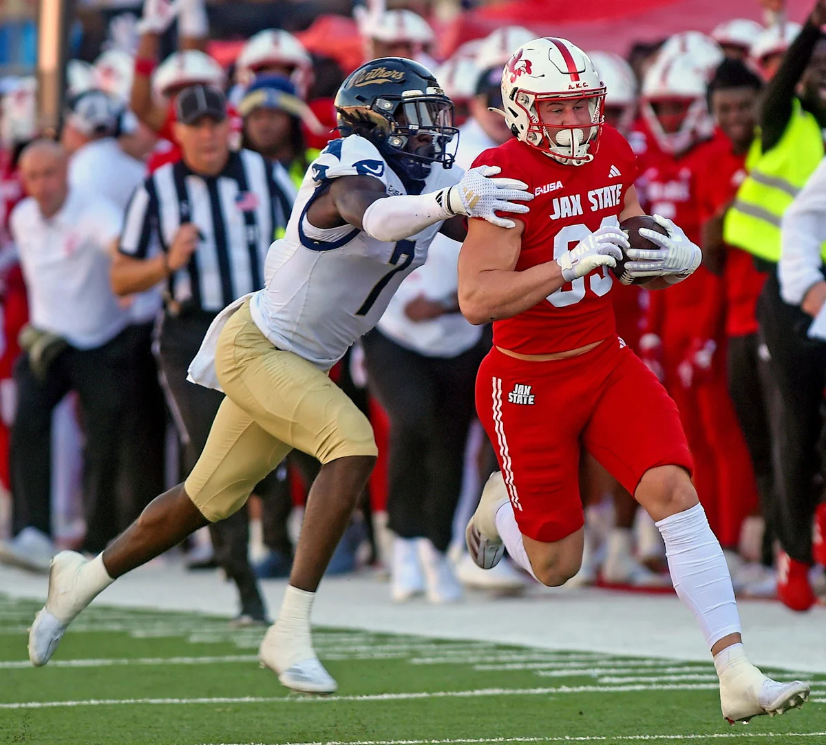 Saints Sign Jackson State Wide Receiver Brock Rechsteiner